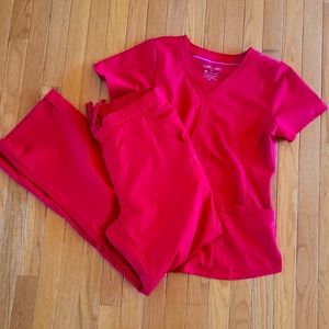 Red Scrubs